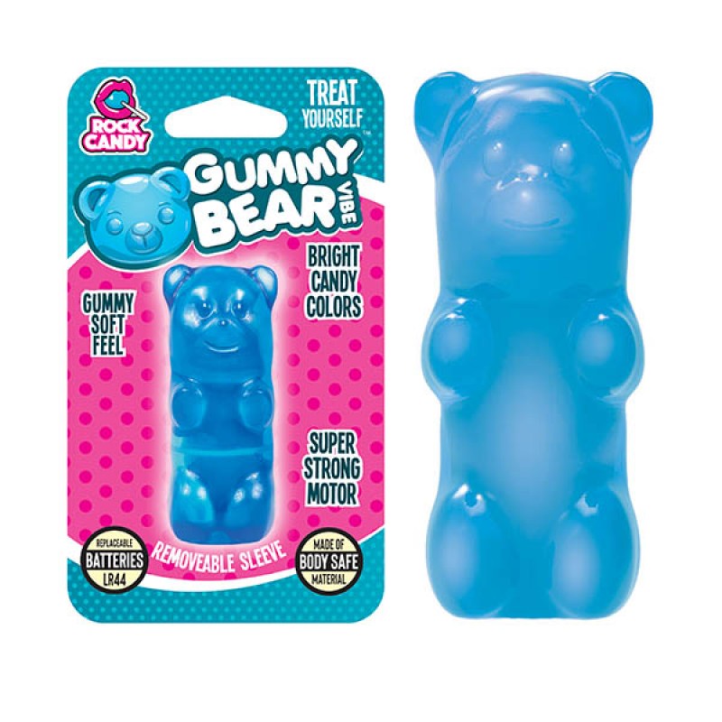 Gummy Bear Finger Vibe - Blue (Blister)